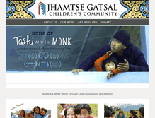 Tablet Screenshot of jhamtsegatsal.org